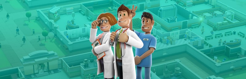 Official cover for Two Point Hospital on Steam
