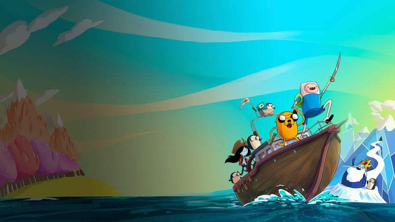 Official cover for Adventure Time: Pirates of the Enchiridion on PlayStation