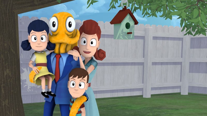 Official cover for Octodad: Dadliest Catch on PlayStation