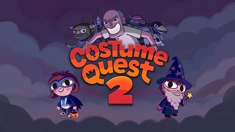 Official cover for Costume Quest 2 on PlayStation