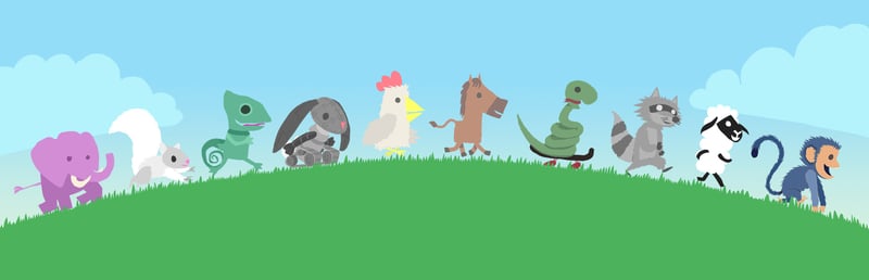 Official cover for Ultimate Chicken Horse on Steam