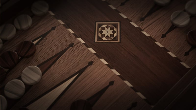 Official cover for Backgammon on PlayStation