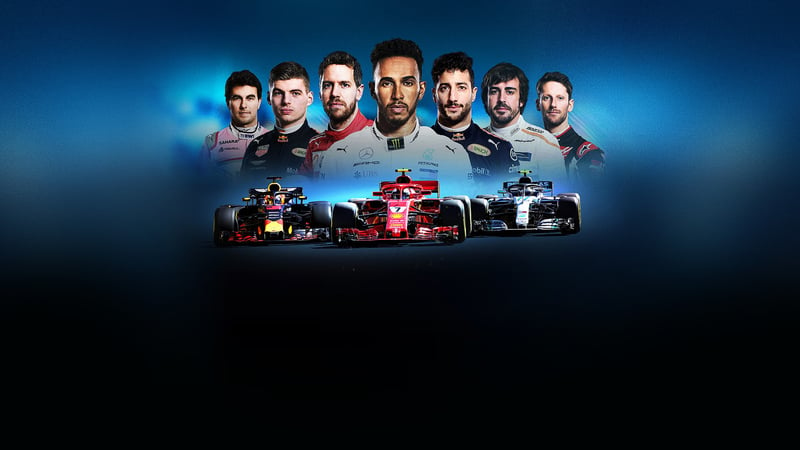 Official cover for F1® 2018 on XBOX