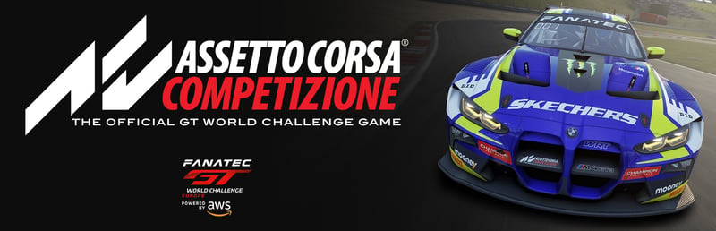 Official cover for Assetto Corsa Competizione on Steam