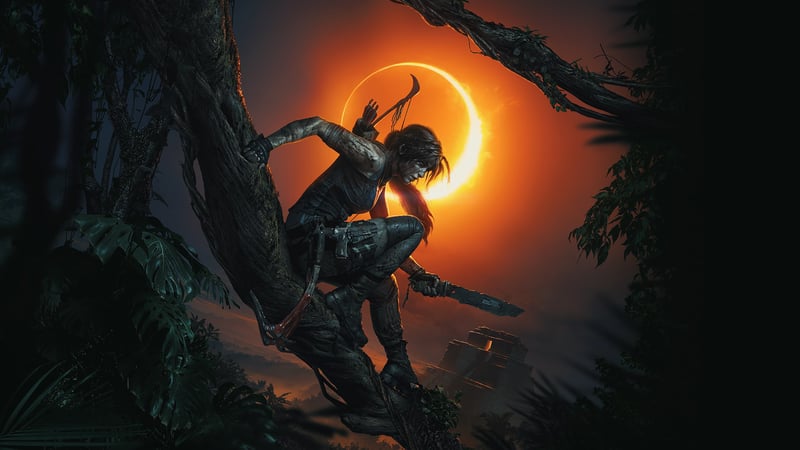 Official cover for Shadow of the Tomb Raider on XBOX