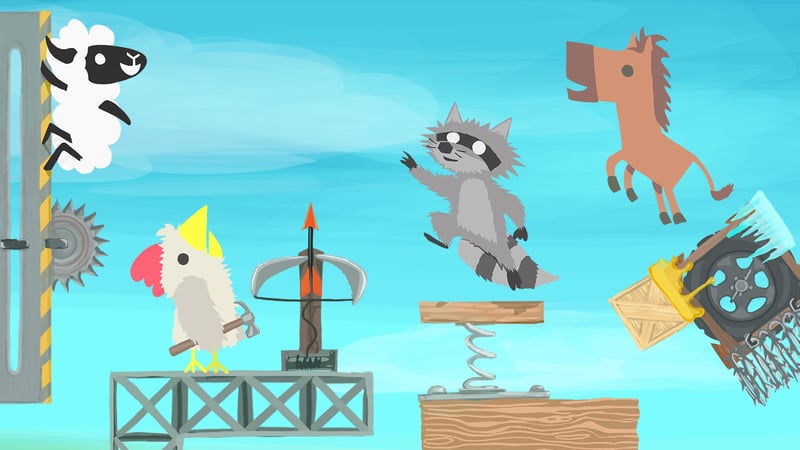 Official cover for Ultimate Chicken Horse on XBOX