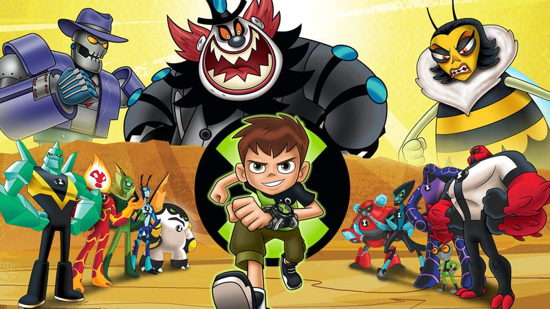 Official cover for Ben 10 on XBOX