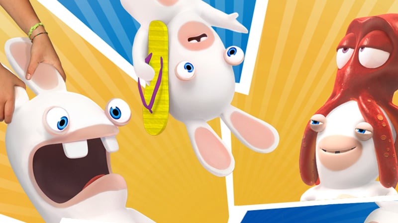 Official cover for Rabbids Invasion : The Interactive TV Show on XBOX