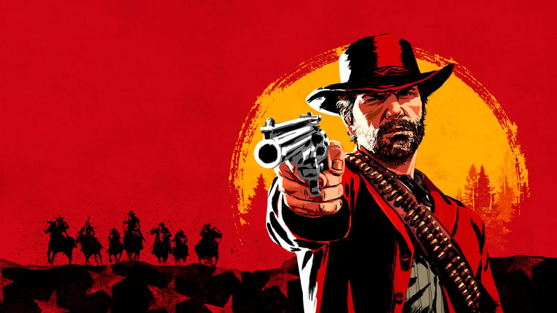 Official cover for Red Dead Redemption 2 on XBOX