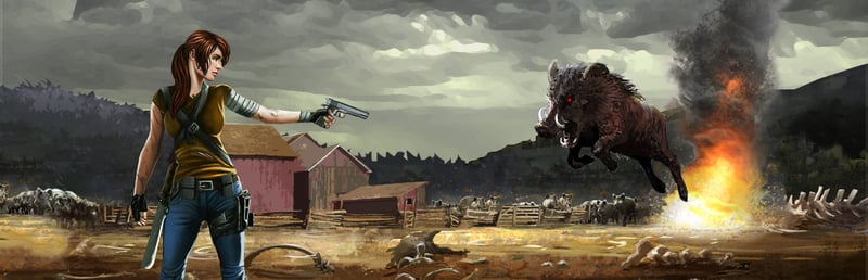 Official cover for Blood and Bacon on Steam