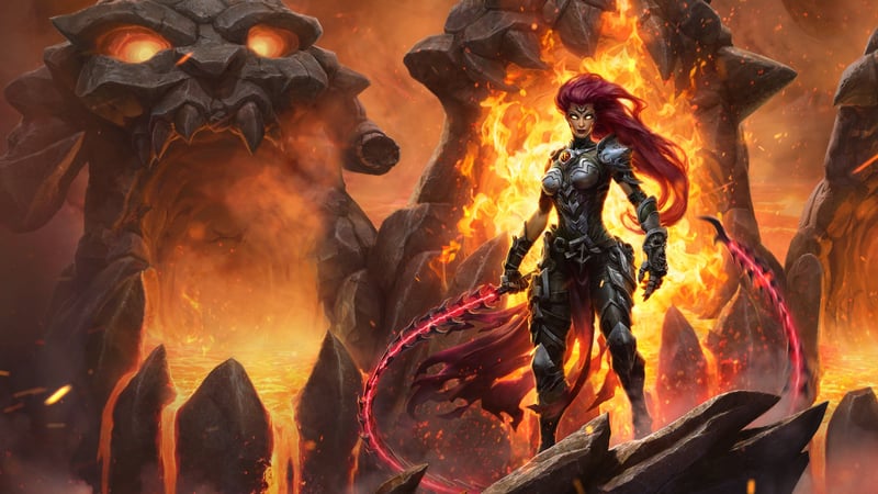 Official cover for Darksiders III on PlayStation