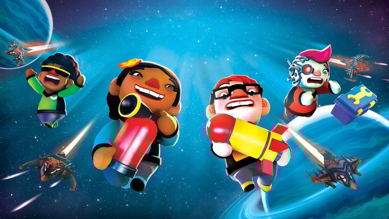 Official cover for Catastronauts on PlayStation