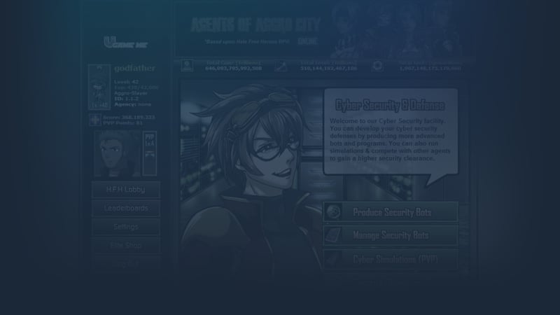 Official cover for Agents of Aggro City Online on Steam