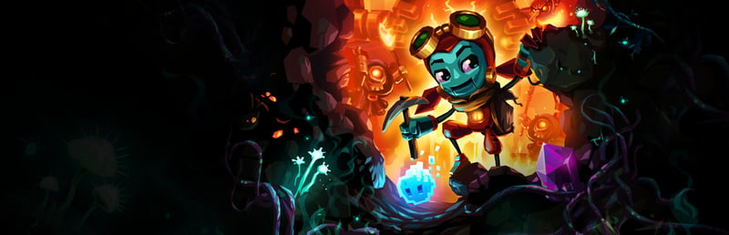 Official cover for SteamWorld Dig 2 on Steam