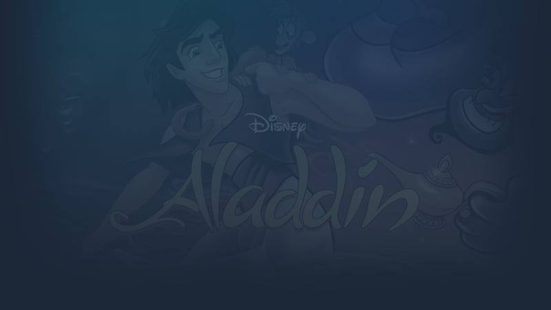 Official cover for Disney's Aladdin on Steam