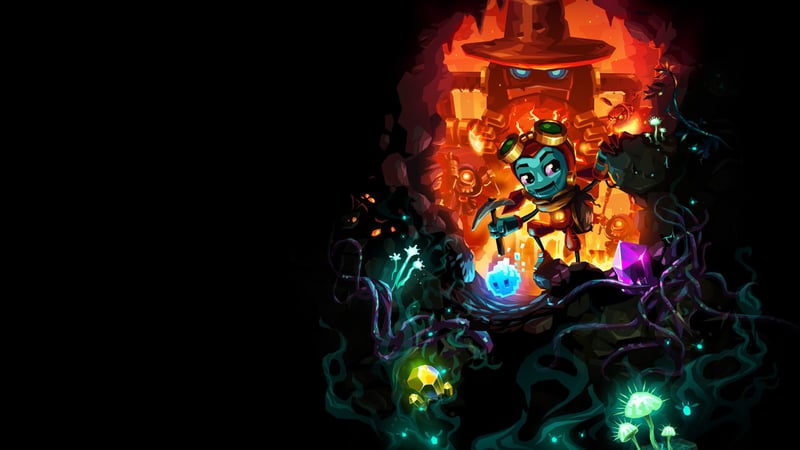 Official cover for SteamWorld Dig 2 on PlayStation