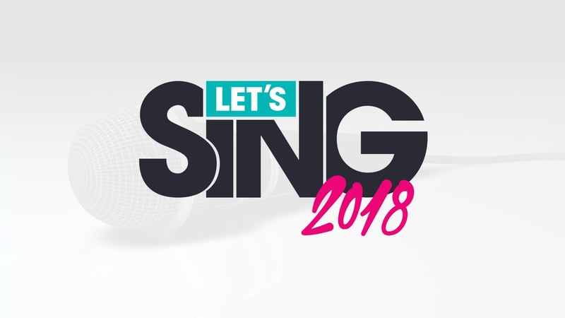 Official cover for Let's Sing 2018 on PlayStation