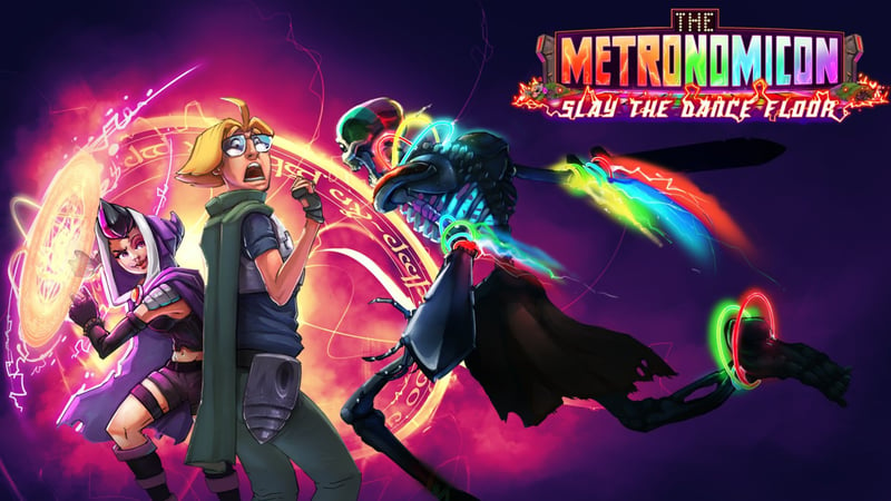 Official cover for The Metronomicon: Slay the Dance Floor on PlayStation