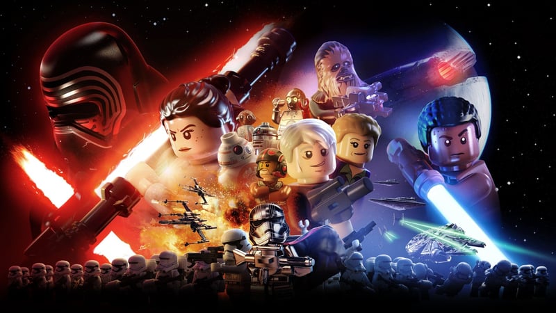 Official cover for LEGO® STAR WARS™: The Force Awakens on PlayStation