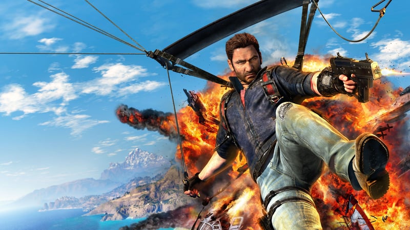 Official cover for Just Cause 3 on PlayStation