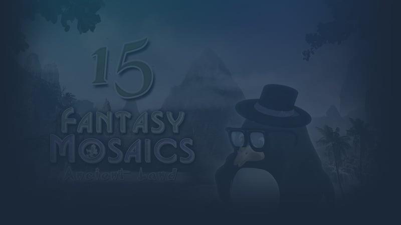 Official cover for Fantasy Mosaics 15: Ancient Land on Steam