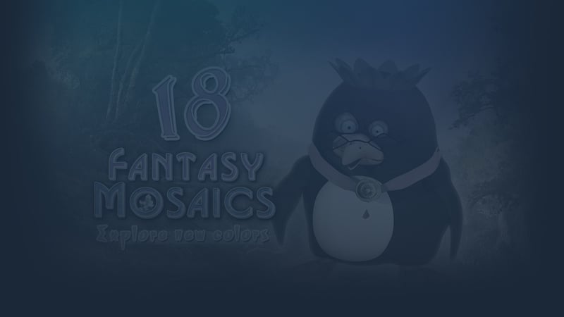 Official cover for Fantasy Mosaics 18: Explore New Colors on Steam