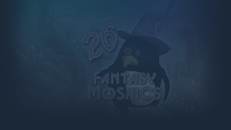 Official cover for Fantasy Mosaics 26: Fairytale Garden on Steam