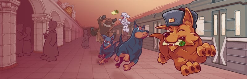 Official cover for Russian Subway Dogs on Steam