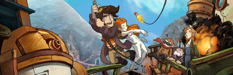 Official cover for Deponia on Steam