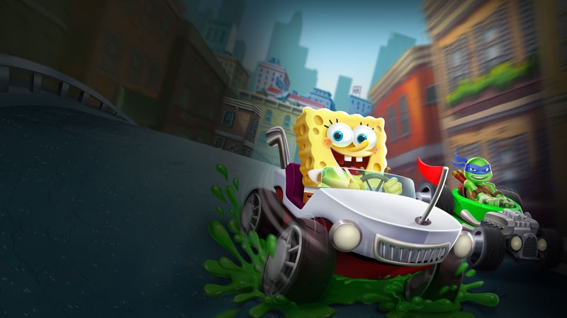 Official cover for Nickelodeon Kart Racers on PlayStation