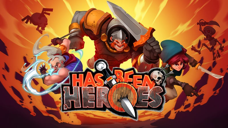 Official cover for Has-Been Heroes on PlayStation