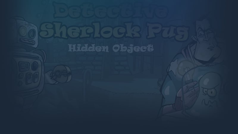 Official cover for Detective Sherlock Pug on Steam