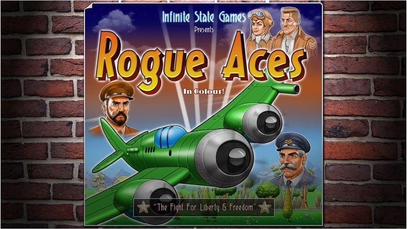 Official cover for Rogue Aces on PlayStation