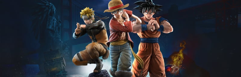 Official cover for JUMP FORCE on Steam