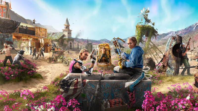 Official cover for Far Cry® New Dawn on PlayStation