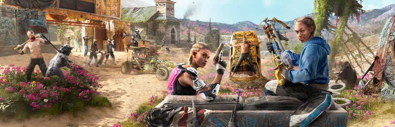 Official cover for Far Cry New Dawn on Steam