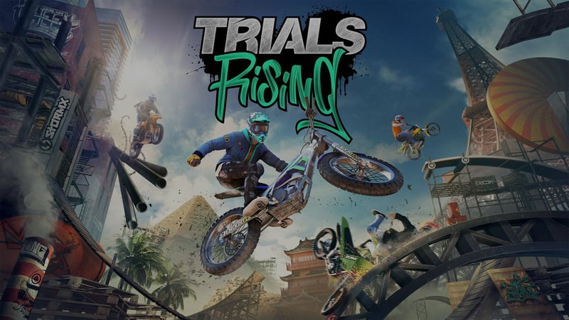 Official cover for Trials Rising™ on PlayStation