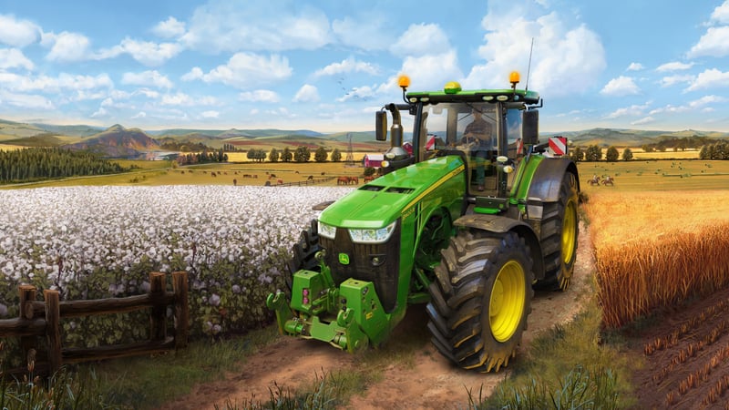Official cover for Farming Simulator 19 on PlayStation