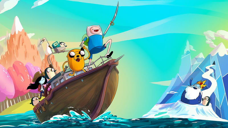 Official cover for Adventure Time: Pirates of the Enchiridion on XBOX