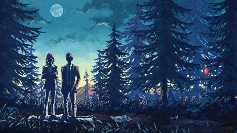 Official cover for Thimbleweed Park on PlayStation