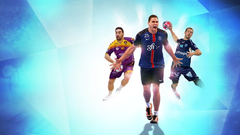 Official cover for Handball 16 on PlayStation