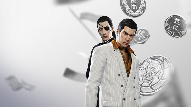 Official cover for YAKUZA 0 on PlayStation
