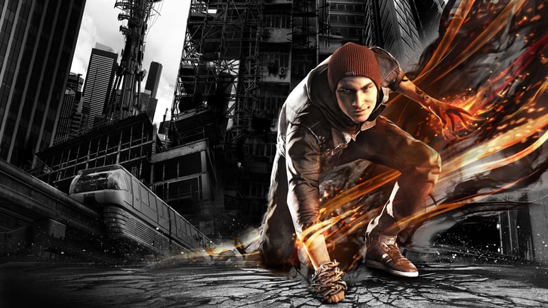 Official cover for inFAMOUS Second Son™ on PlayStation