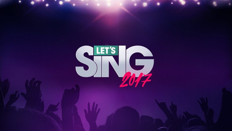 Official cover for Let's Sing 2017 on PlayStation