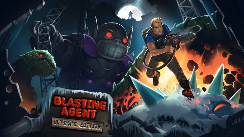 Official cover for Blasting Agent: Ultimate Edition on PlayStation