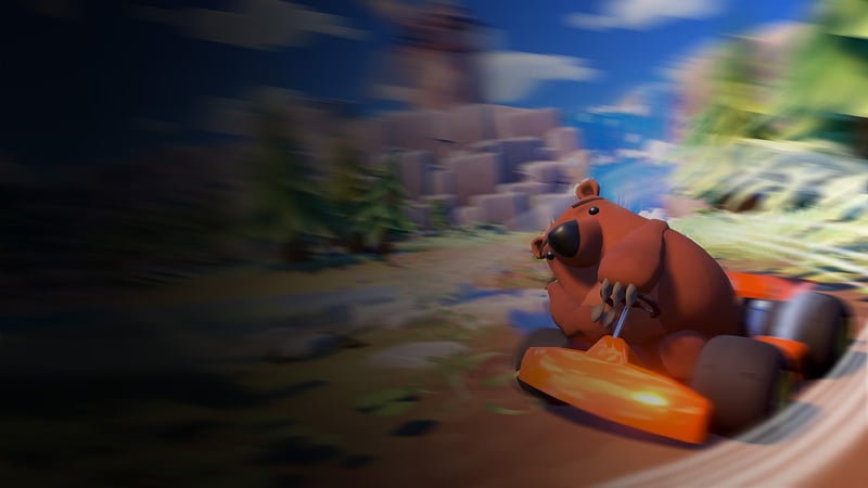 Official cover for Bears Can't Drift!? on PlayStation