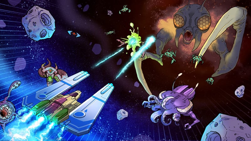 Official cover for Zeroptian Invasion on XBOX