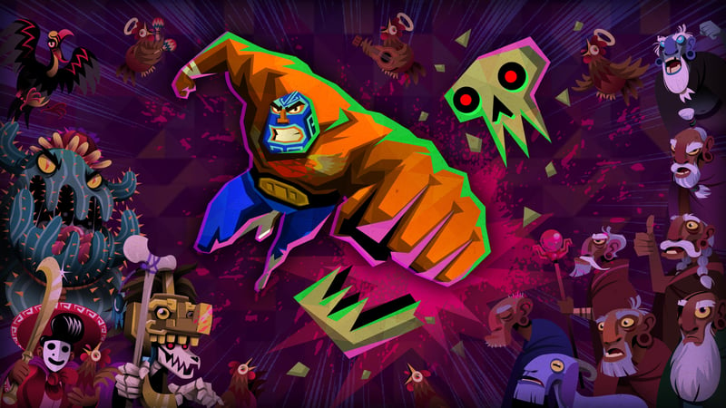 Official cover for Guacamelee! 2 on XBOX