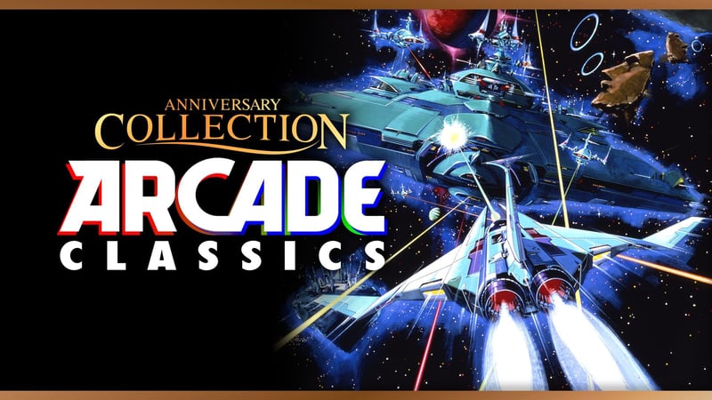 Official cover for Arcade Classics Anniversary Collection on PlayStation