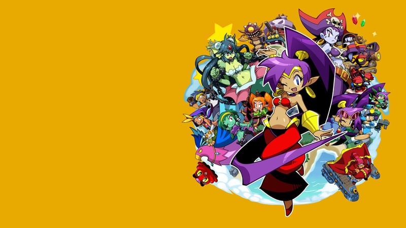 Official cover for Shantae: Half-Genie Hero Ultimate Edition on PlayStation